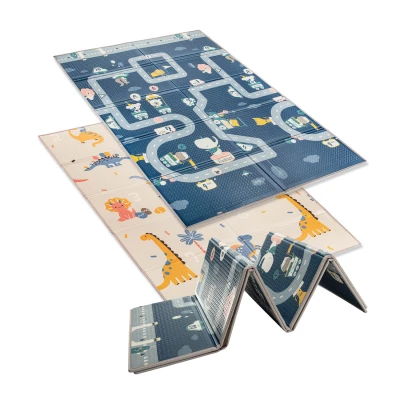 Zopa Multifunkční pěnová skládací podložka oboustranná 180x120 Dino