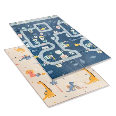 Zopa Multifunkční pěnová skládací podložka oboustranná 180x120 Dino