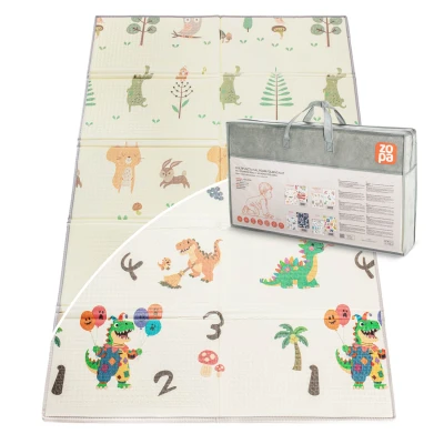 Zopa Multifunkční pěnová skládací podložka oboustranná 180x120 Forest