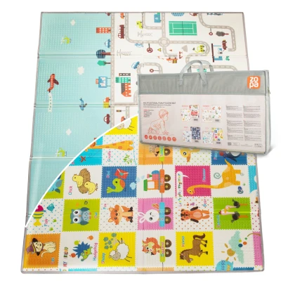 Zopa Multifunkční pěnová skládací podložka oboustranná 200x150 City