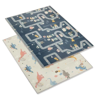 Zopa Multifunkční pěnová skládací podložka oboustranná 200x150 Dino