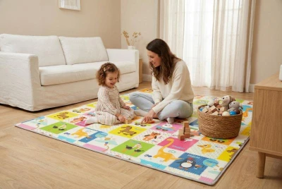 Zopa Multifunkční pěnová skládací podložka oboustranná 200x150 Forest