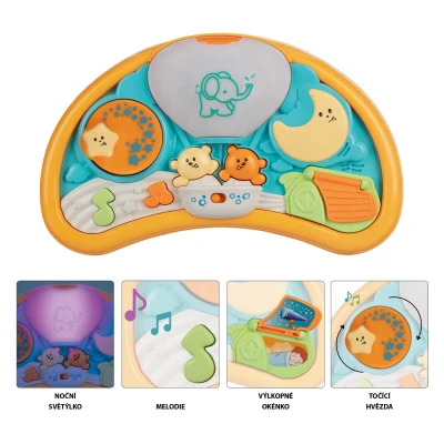 Zopa Noční světlo s ukolébavkou Light