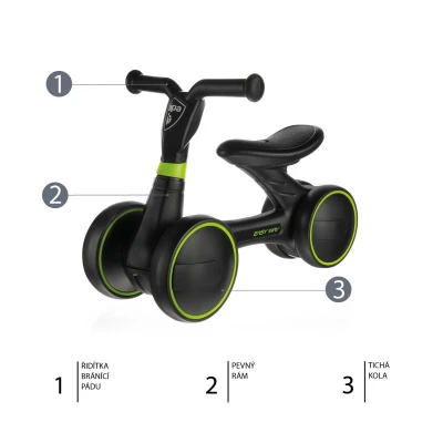 Zopa Odrážedlo Easy-Way Race Green