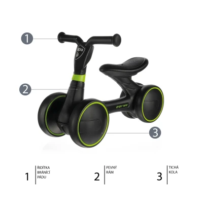 Zopa Odrážedlo Easy-Way Race Green