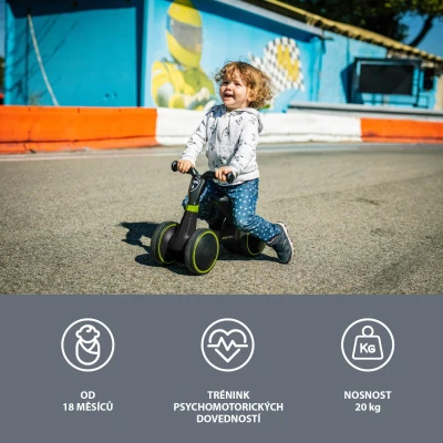Zopa Odrážedlo Easy-Way Race Grey