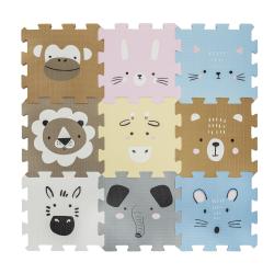 Zopa Pěnová podložka Puzzle 30x30 cm 9ks Animals