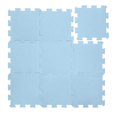 Zopa Pěnová podložka Puzzle 30x30 cm 9ks Floral Blue