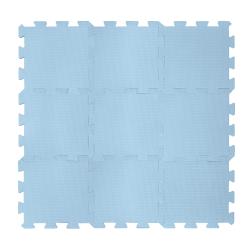 Zopa Pěnová podložka Puzzle 30x30 cm 9ks Floral Blue