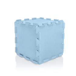 Zopa Pěnová podložka Puzzle 30x30 cm 9ks Floral Blue