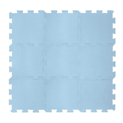 Zopa Pěnová podložka Puzzle 30x30 cm 9ks Floral Blue