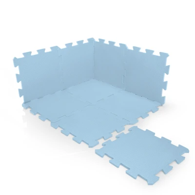 Zopa Pěnová podložka Puzzle 30x30 cm 9ks Floral Blue