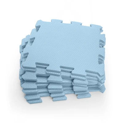 Zopa Pěnová podložka Puzzle 30x30 cm 9ks Floral Blue