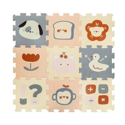 Zopa Pěnová podložka Puzzle 30x30 cm 9ks Logic