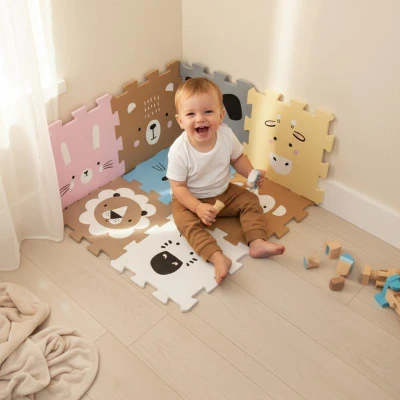 Zopa Pěnová podložka Puzzle 30x30 cm 9ks Logic