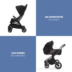 Zopa Pláštěnka na kočárek univerzální exclusive Black