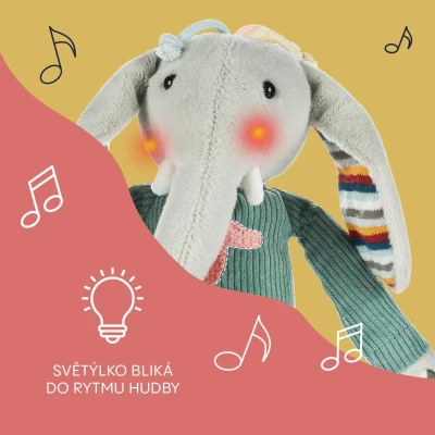 Zopa Plyšový interaktivní parťák Elephant