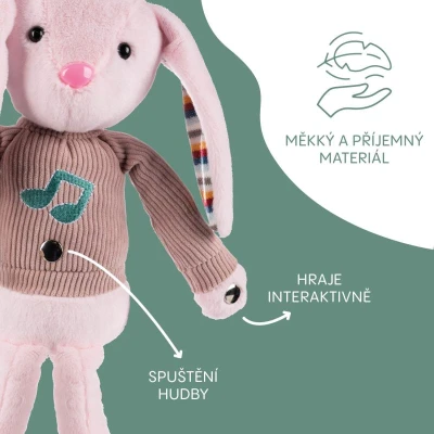 Zopa Plyšový interaktivní parťák Rabbit