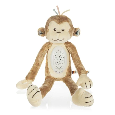 Zopa Plyšový usínáček s projektorem a melodiemi Monkey