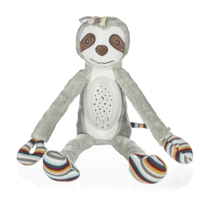 Zopa Plyšový usínáček s projektorem a melodiemi Raccoon