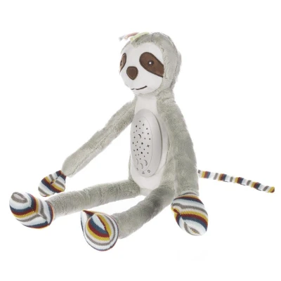 Zopa Plyšový usínáček s projektorem a melodiemi Raccoon