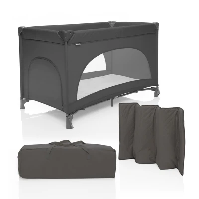 Zopa Postýlka skládací Lely Antracit Grey