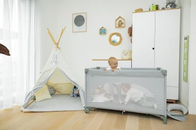 Zopa Postýlka skládací Lely Sand Beige