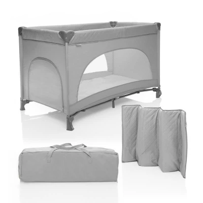 Zopa Postýlka skládací Lely Silver Grey Zopa Postýlka skládací Lely Silver Grey