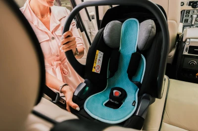 Zopa Prodyšná podložka do autosedačky Breeze sk. 0+ Ice Grey