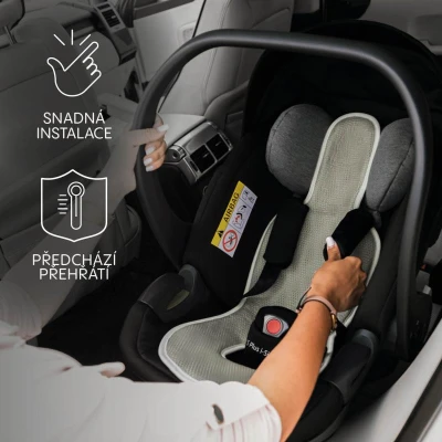 Zopa Prodyšná podložka do autosedačky Breeze sk. 0+ Ivory Beige
