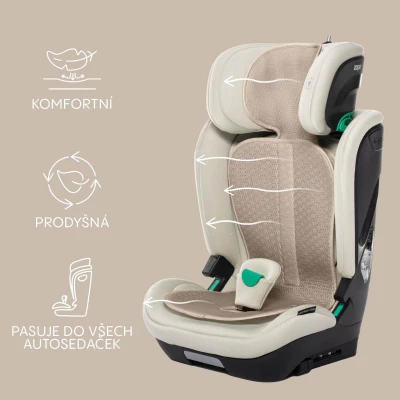 Zopa Prodyšná podložka do autosedačky Breeze sk. 2/3 Boss Grey