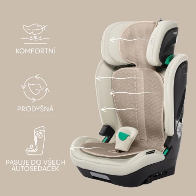 Zopa Prodyšná podložka do autosedačky Breeze sk. 2/3 Coral Pink