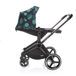 Zopa SET Kočárek EvoqueBarevný set S/BL_Jungle + sleva 600,- na příslušenství