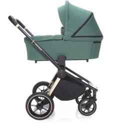 Zopa Set kočárek Move Cross 2 + korba XL + adaptér Antique Green/Gold