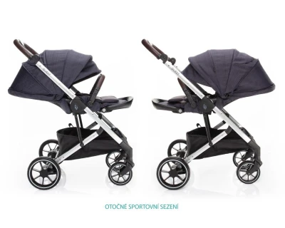 Zopa Set kočárek Quest+ korba+ adaptéry Midnight Navy/Silver