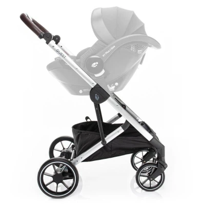 Zopa Set kočárek Quest+ korba+ adaptéry Tornado Grey/Silver