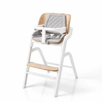 Zopa Set židlička Inspira 2 + novorozenecký set + houpací základna Creamy Natur