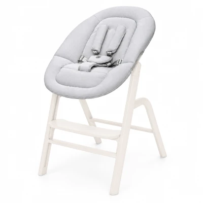 Zopa Set židlička Inspira 2 + novorozenecký set + houpací základna Oyster Grey