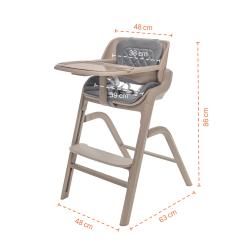 Zopa Set židlička Inspira + novorozenecký set Cookie Beige