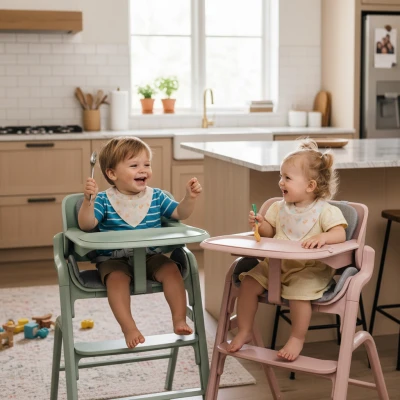 Zopa Set židlička Inspira + novorozenecký set Cookie Beige
