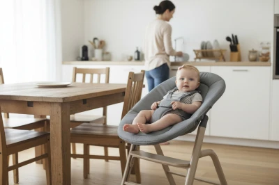 Zopa Set židlička Inspira + novorozenecký set Cookie Beige