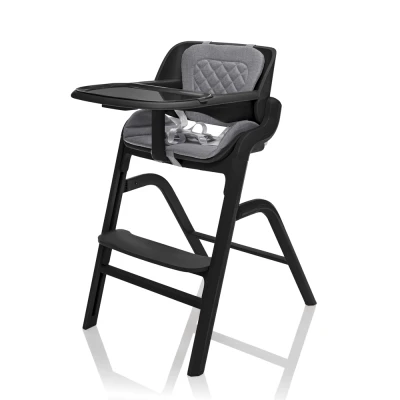 Zopa Set židlička Inspira + novorozenecký set + houpací základna Berry Black