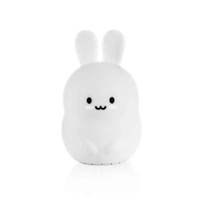 Zopa Silikonová LED noční lampička s hudbou Rabbit