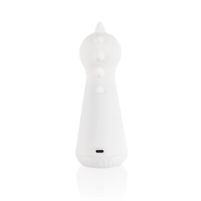 Zopa Silikonové LED noční světlo s baterkou Dino bílé