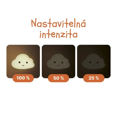 Zopa Silikonové nástěnné noční světlo Owl