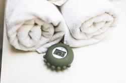 Zopa Silikonový digitální teploměr 2v1 Forest Green