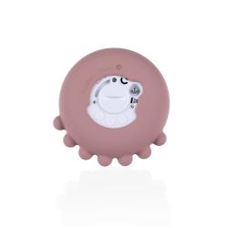 Zopa Silikonový digitální teploměr 2v1 Old Pink