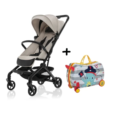 Zopa Sportovní kočárek Jet + kufřík PackRide ZDARMA Ivory Beige