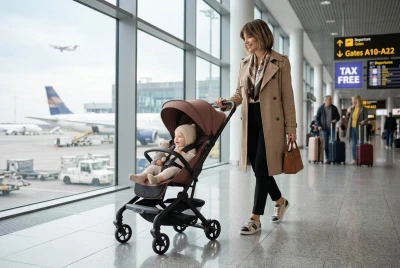 Zopa Sportovní kočárek Jet + kufřík PackRide ZDARMA Latte Beige
