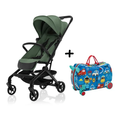 Zopa Sportovní kočárek Jet + kufřík PackRide ZDARMA Rocky Green